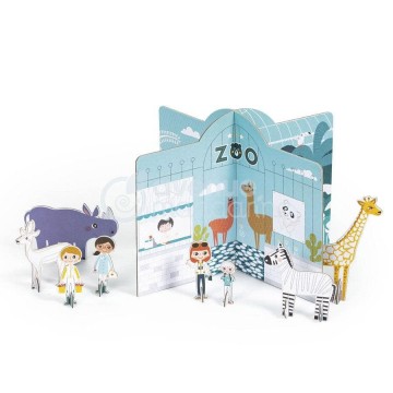 pannelli zoo da colorare  avenue mandarine 