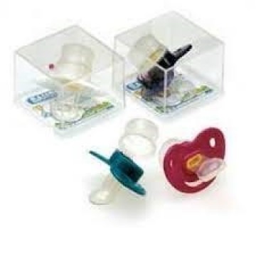 Ciuccio per la somministrazione di integratori o medicinali - 6/18 mesi, bambilat 