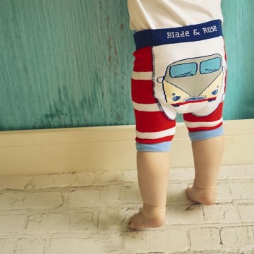 Leggings Corti Autobus 1-2 anni blade & rose