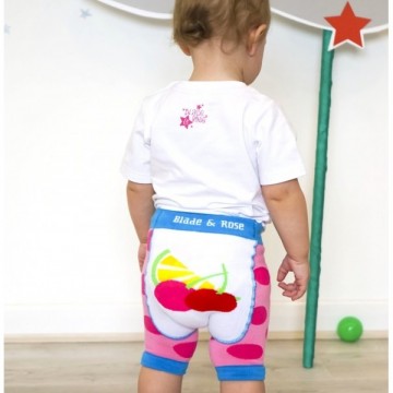 Leggings Corti Frutta 0/6 mesi Blade & Rose