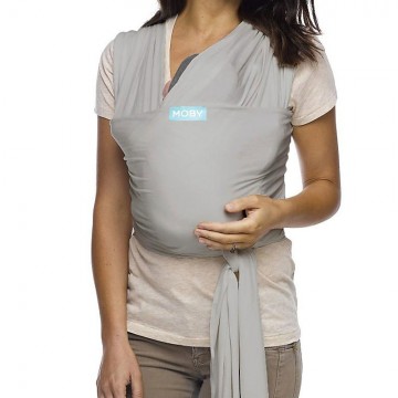 Fascia Portabebè Classic in Puro Cotone - Facilissima da indossare! - Grigio