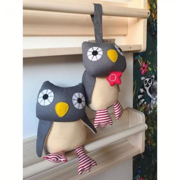 pupazzo gufo  frank fischer 