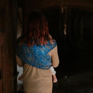 fascia portabebé yuki ice crumb  - pellicano 460 cm. tg 6 pellicano 