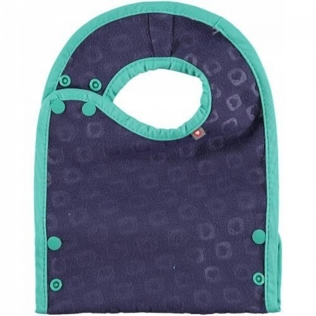 bavaglino reversibile bambino  panda rosso pop-in 