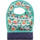 bavaglino reversibile bambino  panda rosso pop-in 
