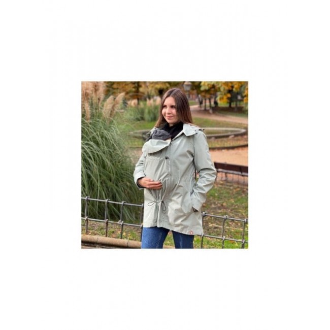 giacca a vento impermeabile maternità e per portare numbat go menta s wombat