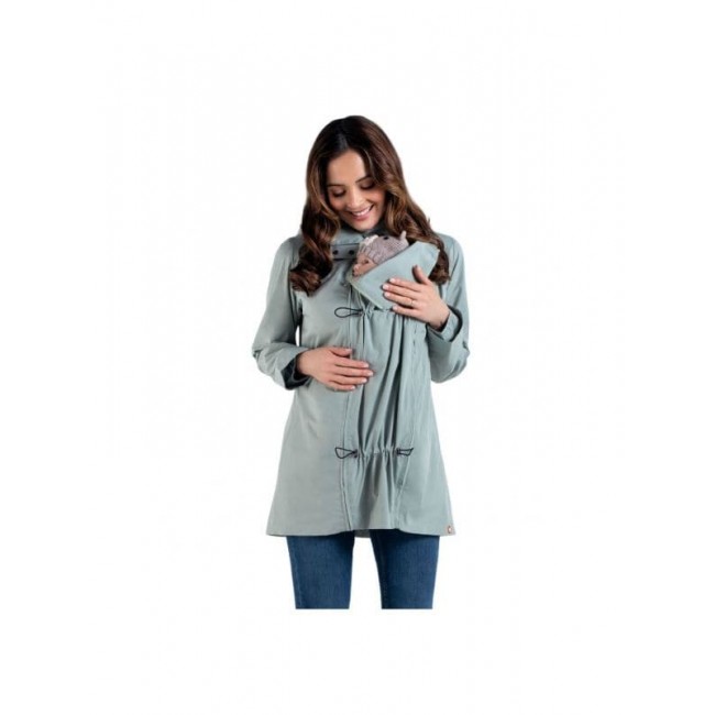 giacca a vento impermeabile maternità e per portare numbat go menta s wombat
