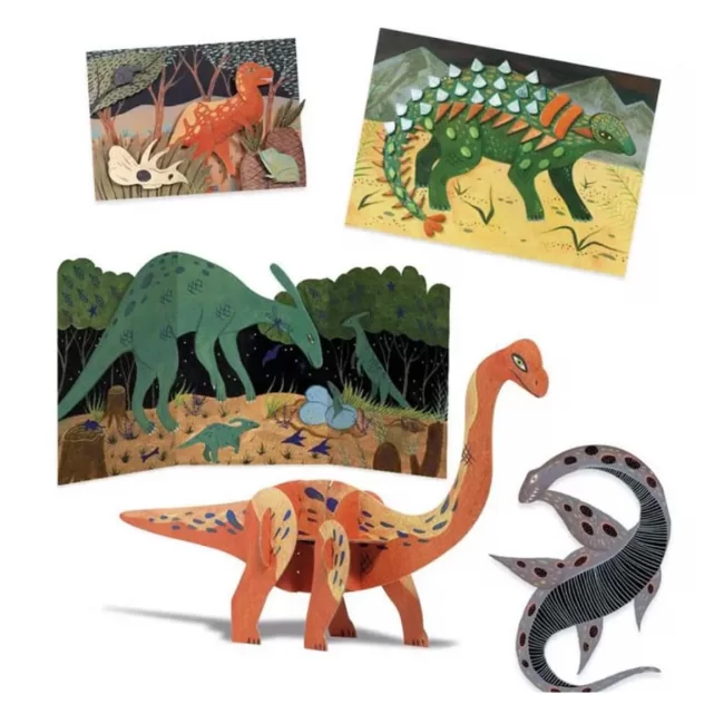 Adesivi per Bambini Dinosauri - Djeco