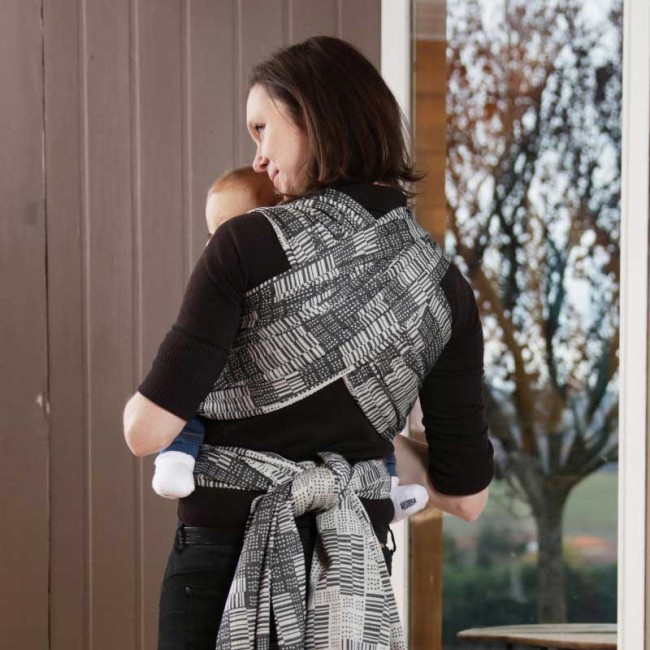 Fascia Porta BebÃ¨ Jacquard Puzzle - NÃ©obulle - Tabata Shop