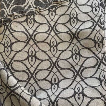 fascia porta bebè telescope grigia 460 cm.  lovaloom 