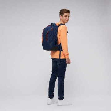 zaino per la scuola media e superiore - toxic orange  satch 