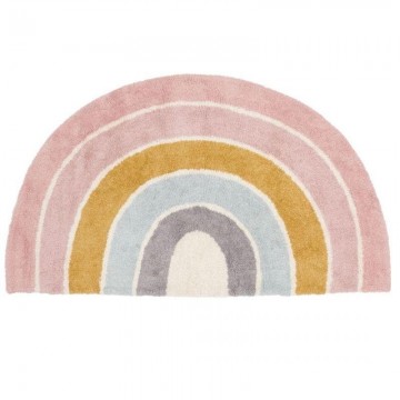 tappeto arcobaleno rose 