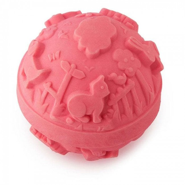 palla mondo in lattice rosa