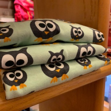 maglia  manica lunga - fantasia gufi 122 jny 