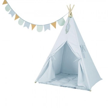 tenda teepee azzurro 