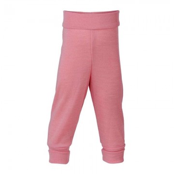 pantaloncino in lana e seta rosa 86/92 cm.