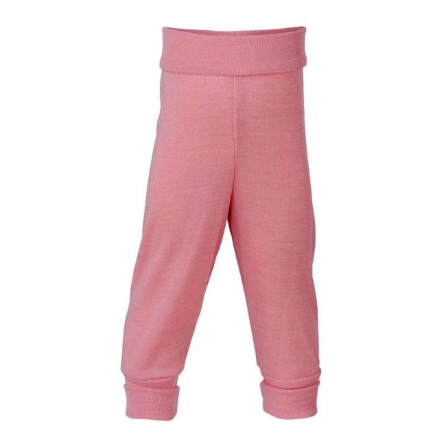 pantaloncino in lana e seta rosa 86/92 cm.