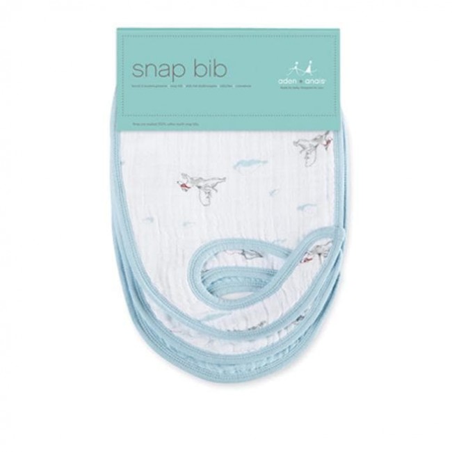 3 snap bib - liam the brave 