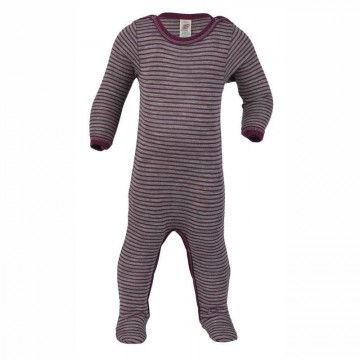 tutina lana e seta melange orchidea 62/68 cm.