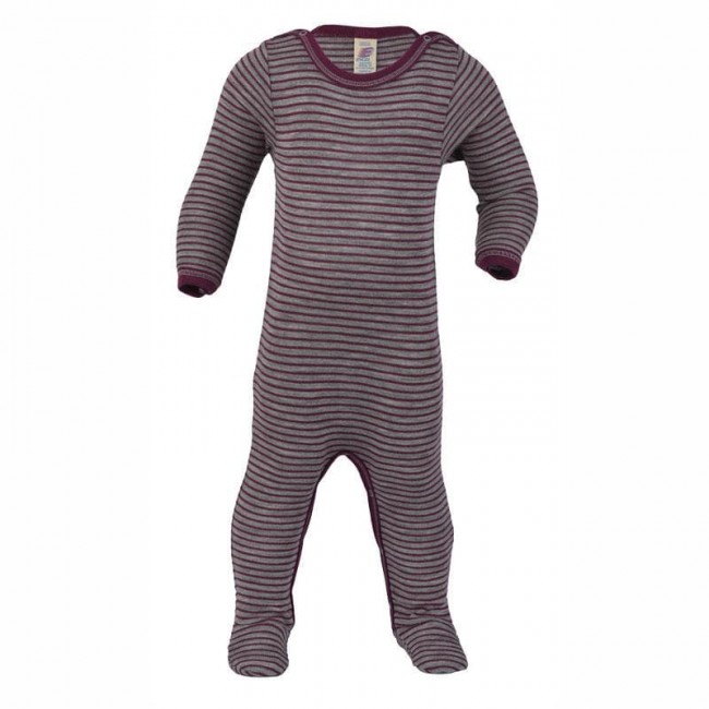 tutina lana e seta melange orchidea 62/68 cm.