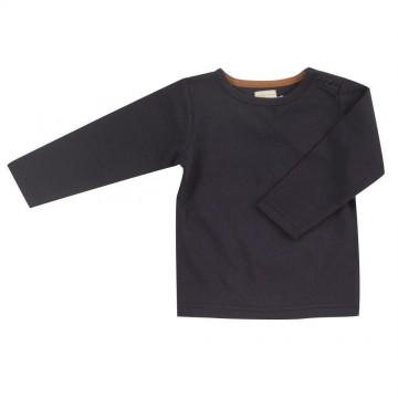 t-shirt manica lunga blu 1-2 anni