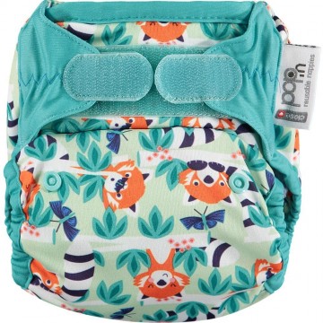 pannolino lavabile bamboo v2 - red panda 