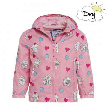 impermeabile magico cambiacolore! - cupcake  3 - 4 anni