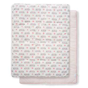 trapunta morbida elefanti rosa 