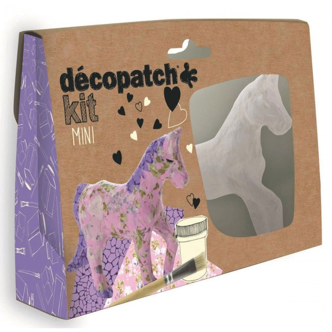 kit decoupage mini cavallo 