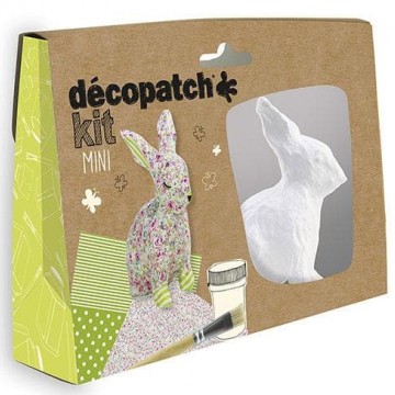 kit decoupage mini coniglio 