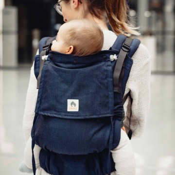 marsupio regolabile flex - dark denim 