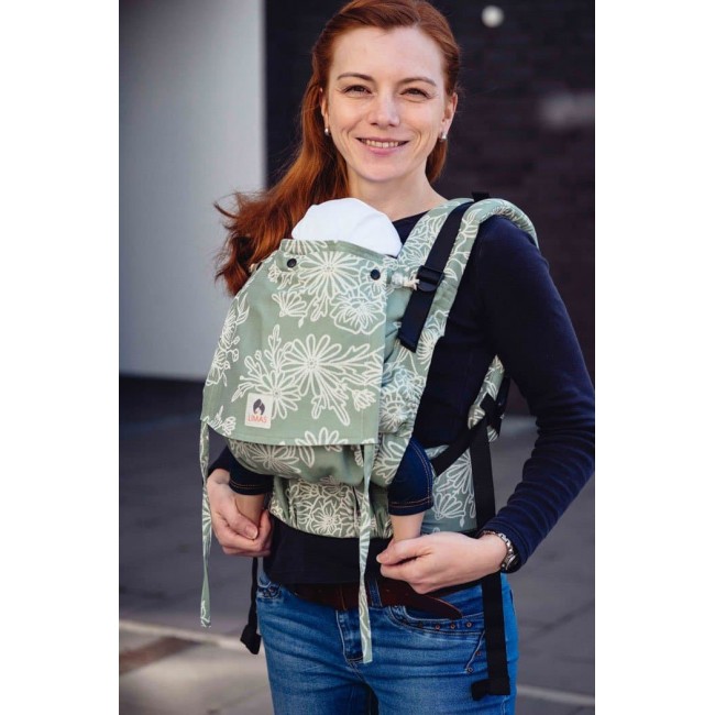 marsupio regolabile flex - green lilly 