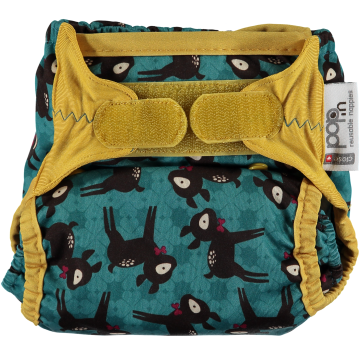 pannolino lavabile bamboo v2 - deer 