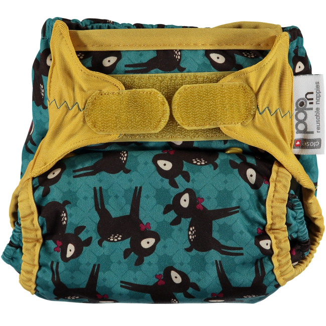 pannolino lavabile bamboo v2 - deer 