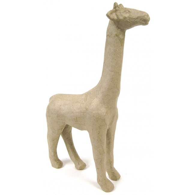 figura in cartone giraffa 28 cm. 