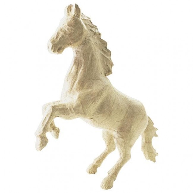 figura in cartone cavallo 16,5 cm. 