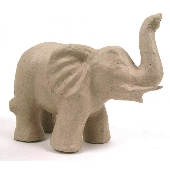 figura in cartone elefante 17 cm. 