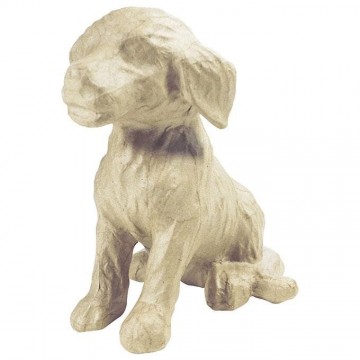 figura in cartone cane 17 cm. 