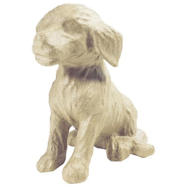 figura in cartone cane 17 cm. 