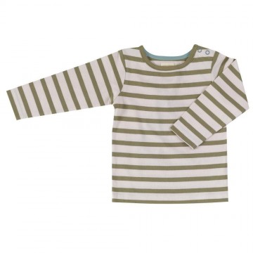 t-shirt manica lunga breton olive 3 - 4 anni