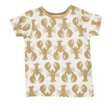 t-shirt aragoste nocciola 1-2 anni