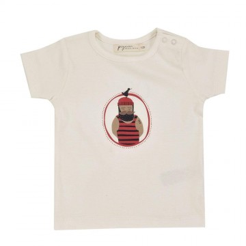 t-shirt lupo di mare 2-3 anni