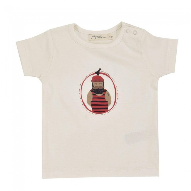 t-shirt lupo di mare 2-3 anni