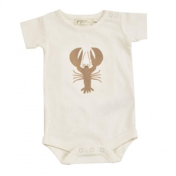 body in cotone aragosta 3/6 mesi pigeon organics 