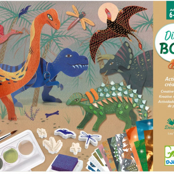 dino box attività  creativa  djecò 