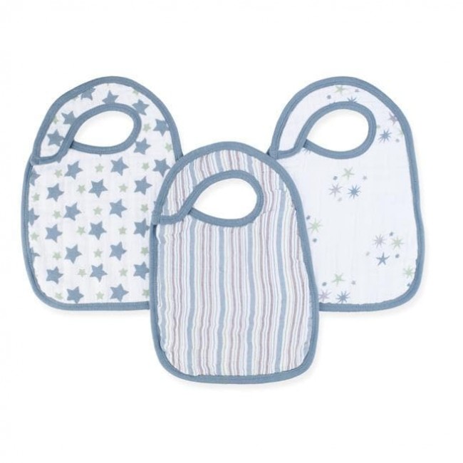 3 snap bib - prince charming 