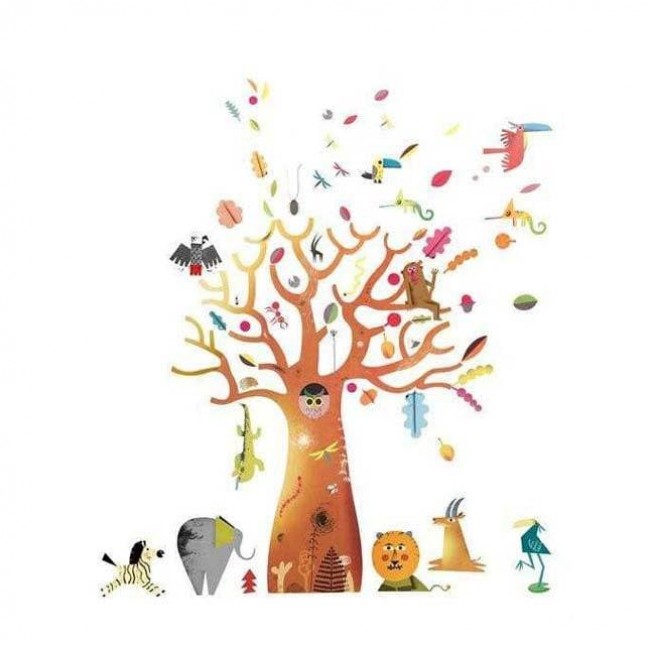 adesivi murali baobab 