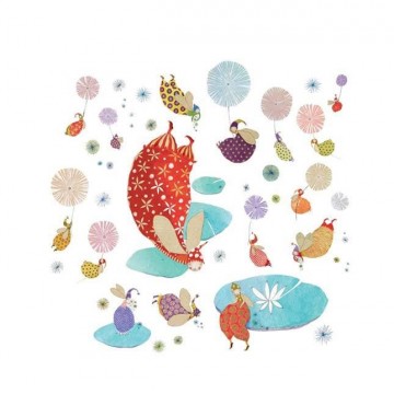 adesivi murali elfi magici 