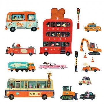 adesivi murali veicoli 