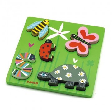 primo puzzle animali della fattoria 